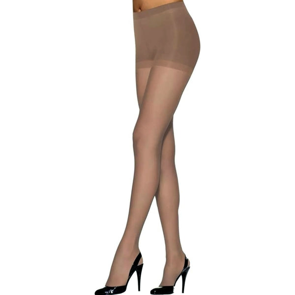 L'eggs Silken Mist Ultra Sheer Run Resistant Control Top Pantyhose Size B - Nude (2 Pair Pack)