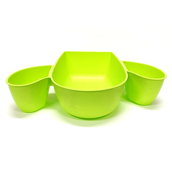 Horizon Jumbo Chips and Dip Tray - Green Cactus (12" x 15.5" x 3.75") Perfect for Chips with Salsa and Guacamole