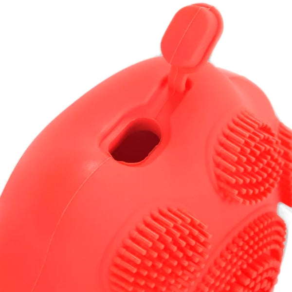 Vivitar Silicone Ice Facial Roller - Red Orange/Pink (4") Refresh and Revitalize Skin