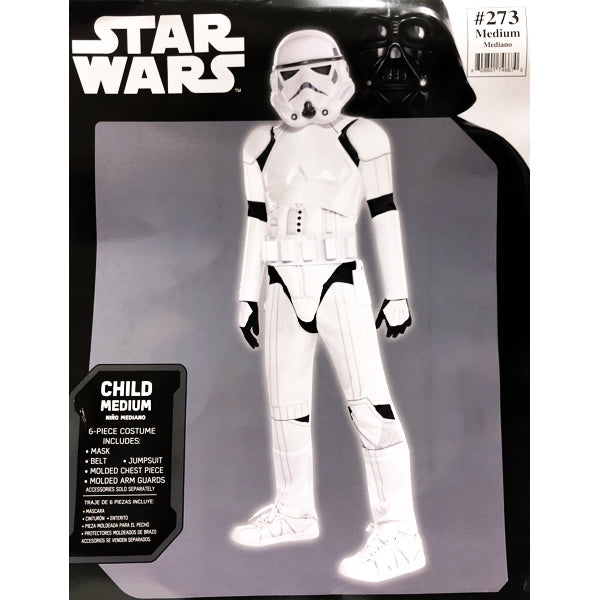 Amscan Kids Stormtrooper Deluxe Costume - #273 (Child Size - Medium 8/10)