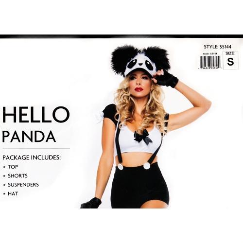 Hello Panda Adult Costume Halloween Costume (Size Small) with Free Local Delivery in Champaign & Vermilion County IL.