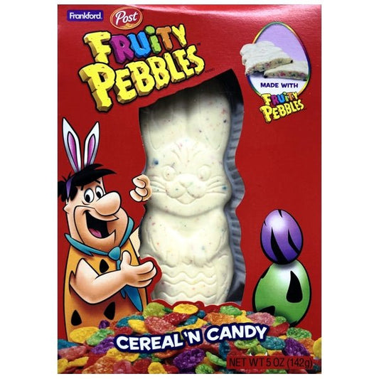 Bunny Fruity Cereal n Candy Bar - Fruity Pebbles (Net Wt. 5 oz.) - $5 Outlet