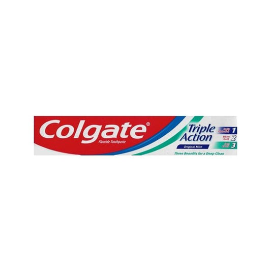Colgate Triple Action Fluoride Toothpaste - Original Mint (Net Wt. 4.0 oz.) - $5 Outlet