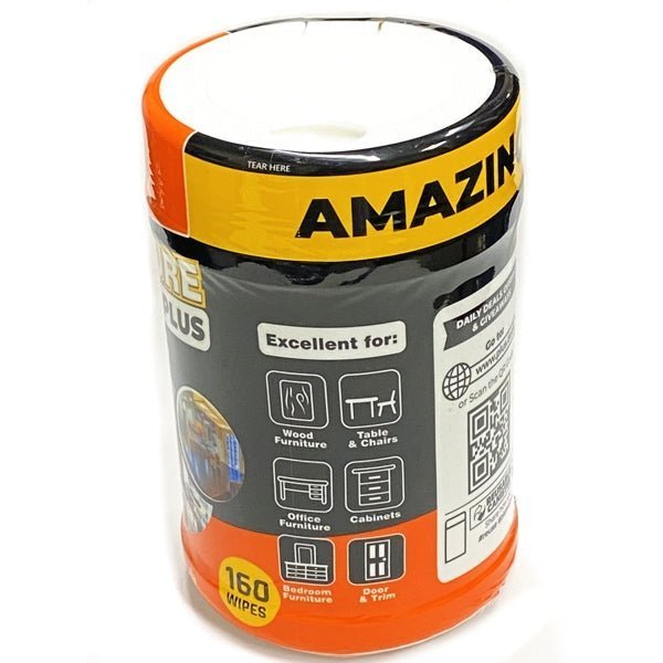 Furniture Plus Cleaning Wipes (160 Pack) Made in USA - Dollar Fanatic