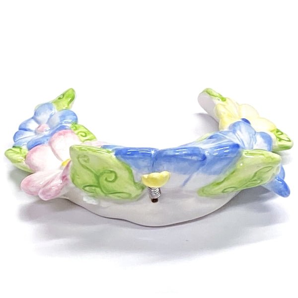 Ganz Ceramic Candle Clutcher Hugger Decorative Topper - Select Style (6" x 5" x 3") - Dollar Fanatic