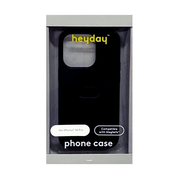HeyDay iPhone 14 Pro Antimicrobial Silicone Protective Case - Black/Matte (For iPhone 14 Pro) - Dollar Fanatic
