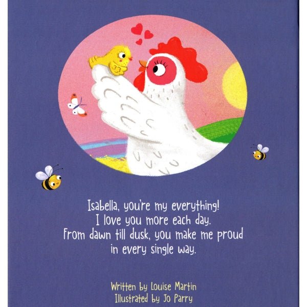 Isabella I Love You, a Bushel and a Peck Personalized Name Picture Book (Hardcover Book) - Dollar Fanatic