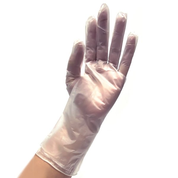 Kimtech Clear G5 Vinyl Co - Polymer Gloves - Medium (100 Pack) Latex Free - Dollar Fanatic