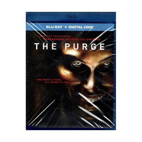 The Purge (BluRay DVD) Starring Ethan Hawke, Lena Headey - Dollar Fanatic