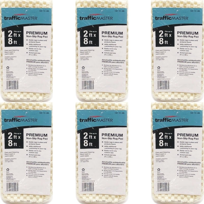 TrafficMaster Premium Non - Slip Rug Pad (21" x 84") Fits up to 2 ft. x 8 ft. - Cut to Any Custom Size - Dollar Fanatic