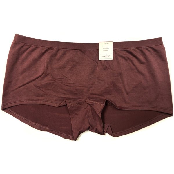 Auden Women's Seamless Boyshort Underwear - Crimson Red (Large