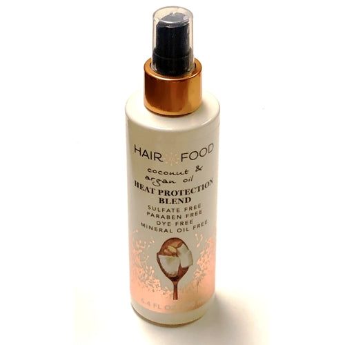 Hair Food Heat Protectant Blend Spray - Coconut & Argan Oil (6.4 fl. oz.) Great for All Hair Types
