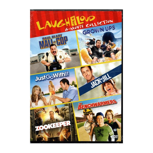 Mall Cop/Grown Ups/Just Go With It/Jack and Jill/Zookeeper/The Benchwarmers - Laugh Out Loud 6-Movie Collection (DVD Set)