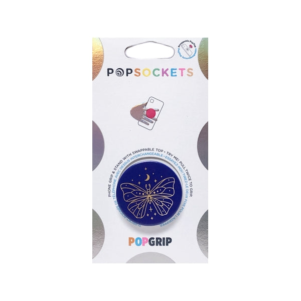 PopSockets PopGrip Cell Phone Grip & Stand with Swappable Top (Select Graphic)