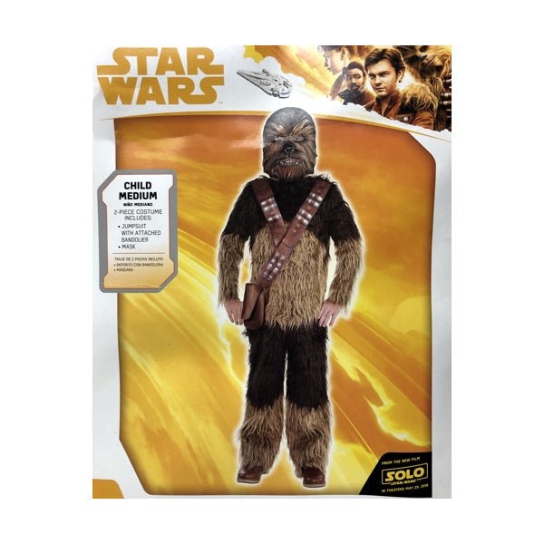 Amscan Kids Chewbacca Costume (Child Size - Medium 8/10) - Dollar Fanatic