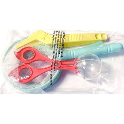 Ankyo Kids Bug/Butterfly Catching Kit - Red Camper Case (5 - Piece Kit) Fun, Educational Outdoor Exploration Adventure - Dollar Fanatic