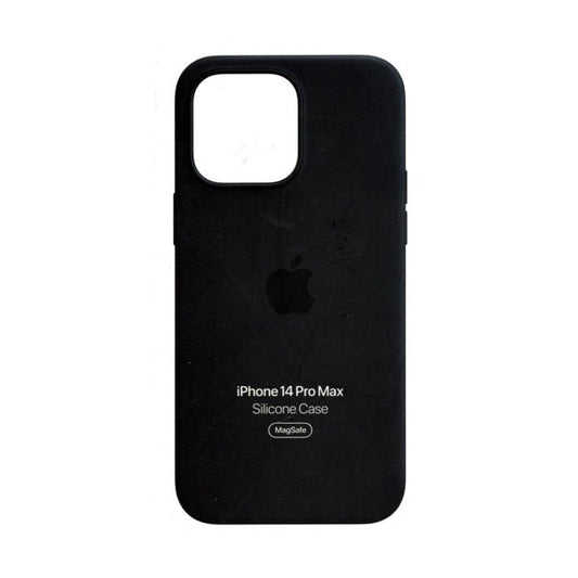 Apple iPhone 14 Pro Max MagSafe Protective Silicone Phone Case - Black (Fits iPhone 14 Pro Maxi) - Dollar Fanatic