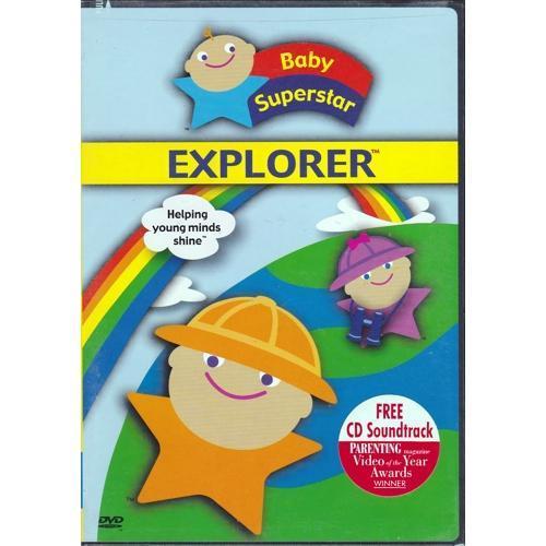 Baby Superstar Explorer (DVD & Bonus CD Soundtrack Set) Helping Young Minds Shine - $5 Outlet