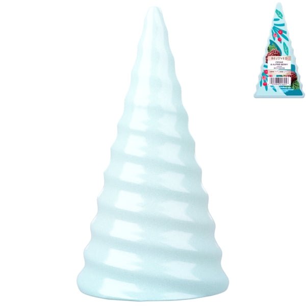 Beloved Cedar & Alpine Berry Scented Vegan Bath Bomb (1 Count) Shimmery Blue Unicorn - Shaped - Dollar Fanatic