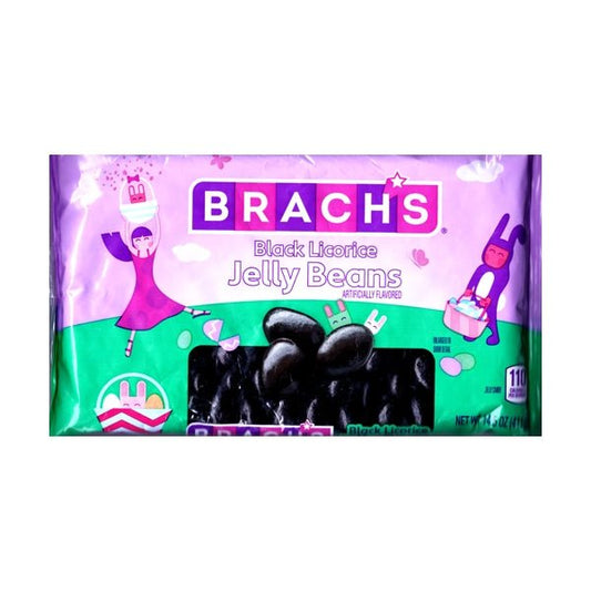 Brach's Black Licorice Jelly Beans - Black (Net Wt. 14.5 oz.) - $5 Outlet