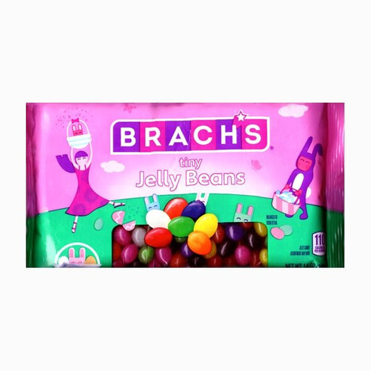 Brach's Tiny Jelly Beans - Assorted Flavors (Net Wt. 14 oz.) Black Licorice, Lemon, Lime, Pineapple, Grape, Raspberry, Cherry, Orange - $5 Outlet
