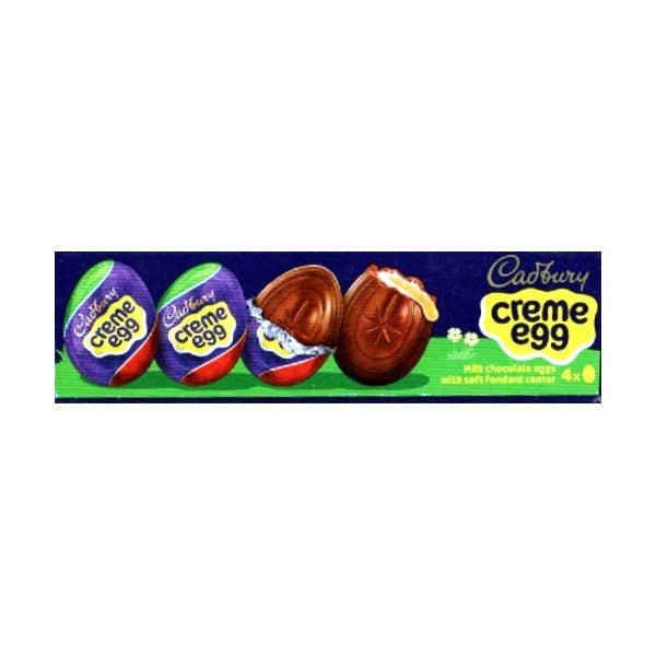 Cadbury Creme Milk Chocolate Eggs with Soft Fondant Center (4 Pack) - $5 Outlet