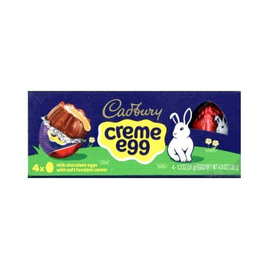 Cadbury Creme Milk Chocolate Eggs with Soft Fondant Center (4 Pack) - $5 Outlet