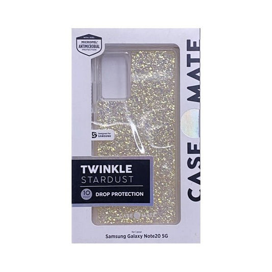 Case-Mate Samsung Galaxy Note20 5G Protective Phone Case - Twinkle Stardust (Iridescent Metallic Glitter) For Samsung Galaxy Note20 5G - $5 Outlet