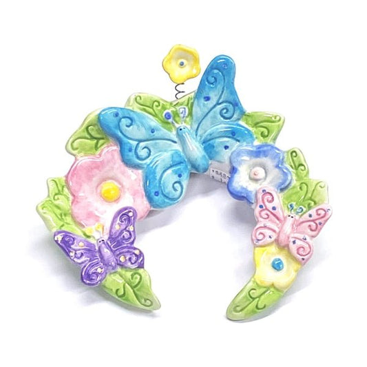 Ganz Ceramic Candle Clutcher Hugger Decorative Topper - Select Style (6" x 5" x 3") - Dollar Fanatic