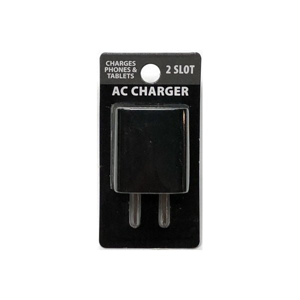 GetCharged Dual Universal USB Wall Charging Ports (Select Color) 2 Slots to Charge 2 Devices at One Time - DollarFanatic.com