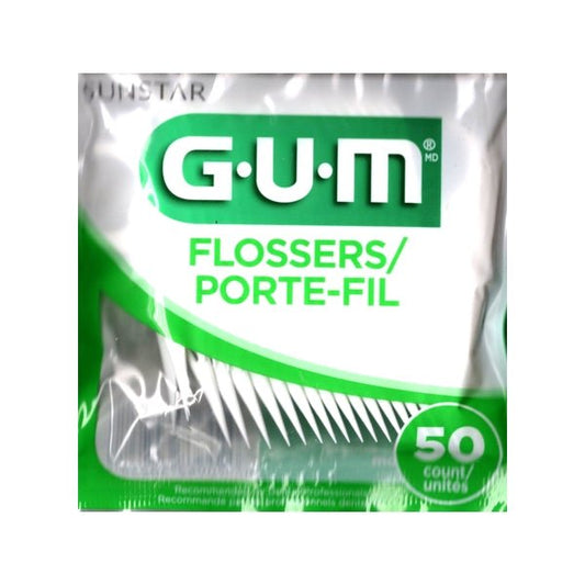 GUM Dental Flosser Picks (50 Pack) - $5 Outlet