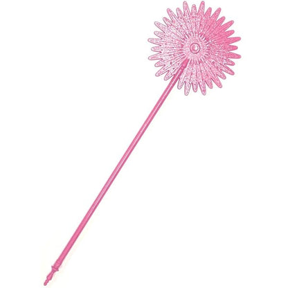 Horizon Wicked Glitter Tiara Crown and Wand - Pink (2 - Piece Set) Glitz & Glam Fun! - Dollar Fanatic