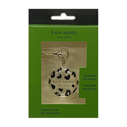Kate Spade Protective Case Holder for AirTag - Leopard (1 Count) - Dollar Fanatic