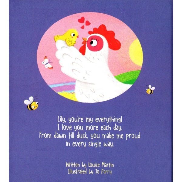 Lily I Love You, a Bushel and a Peck Personalized Name Picture Book (Hardcover Book) - Dollar Fanatic