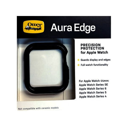 OtterBox Aura Edge Series Protective Case for Apple Watch Series 6/5/4 - Black (44mm) Also Compatible with Apple Watch Series SE - Dollar Fanatic