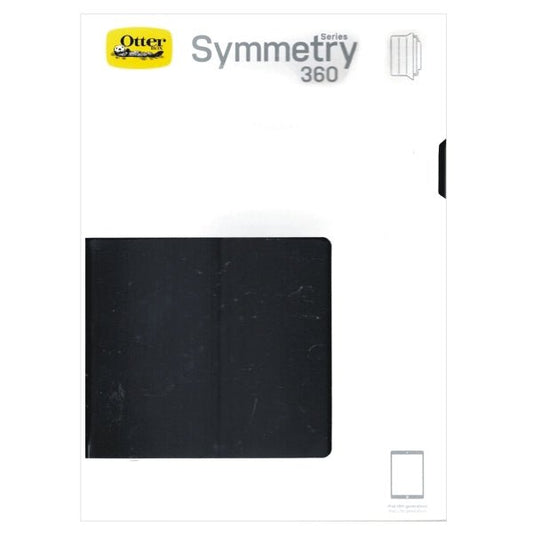 OtterBox Symmetry 360 Folio iPad Case/Stand - Black (Fits 7th and 8th Gen. iPad) - Dollar Fanatic