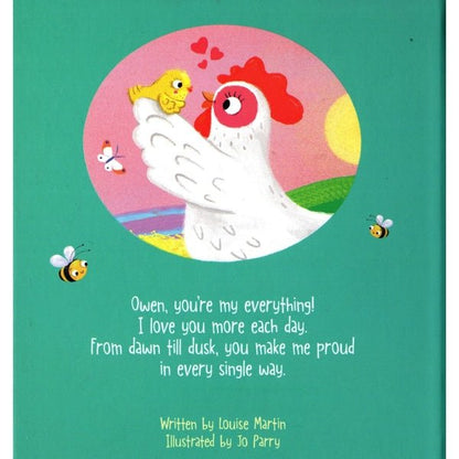 Owen I Love You, a Bushel and a Peck Personalized Name Picture Book (Hardcover Book) - Dollar Fanatic