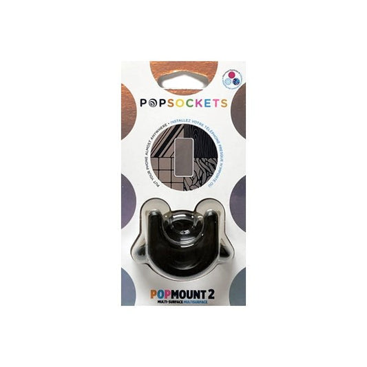 PopSockets PopMount 2 - Black (Multi-Surface) Fits Most PopGrips - Dollar Fanatic