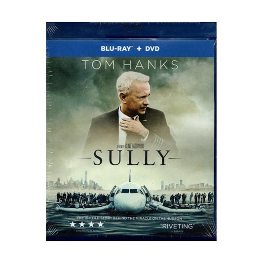 Sully (BluRay DVD + DVD Combo Pack) Starring Tom Hanks, Aaron Eckhart, Laura Linney - Dollar Fanatic