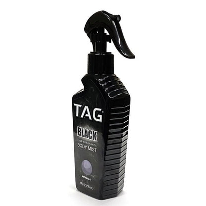Tag Black Fine Fragrance Body Mist Spray - Midnight (Net 8 fl. oz.) - Dollar Fanatic