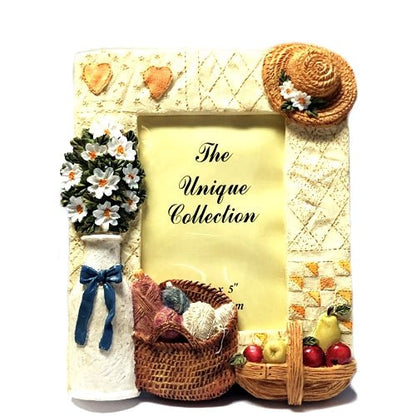 The Unique Collection Yarns 'N Stitches Sewing Themed Photo Frame (Holds 3-1/2" x 5" Picture) - $5 Outlet