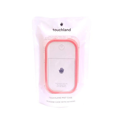 Touchland Silicone Case with Keyring - Candy Red (Fits Touchland Mist Spray) Match with Your Favorite Scent - Dollar Fanatic