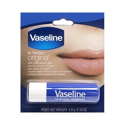 Vaseline Lip Balm Lip Therapy with Petroleum Jelly (0.16 oz.) Original Flavor - $5 Outlet