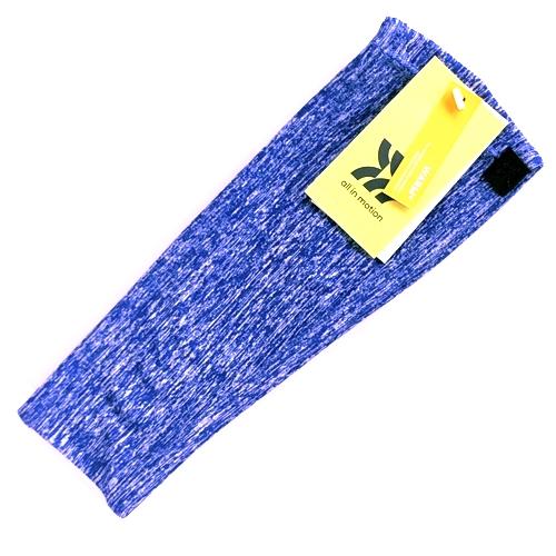 All In Motion Moisture Wicking Wide Headband (Blue/White) All Day Hold - DollarFanatic.com