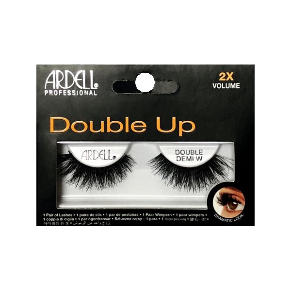 Ardell Double Up Lashes Eyelashes -Double Demi Wispies (1 Pair) Adhesive sold separately - DollarFanatic.com