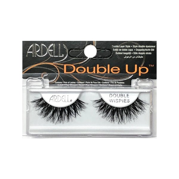 Ardell Double Up Lashes Eyelashes -Double Wispies (1 Pair) Adhesive sold separately - DollarFanatic.com