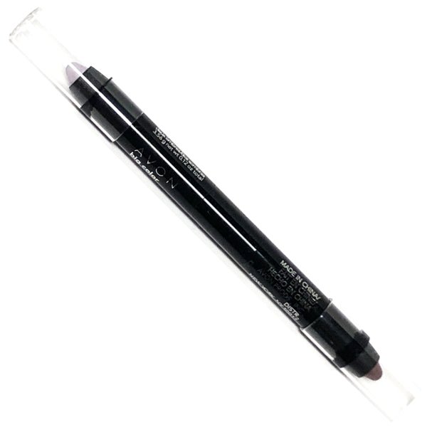 Avon Big Color Dual Ended EyeShadow Pencil (Plum Perfection) Two Eye Shadows in One - DollarFanatic.com