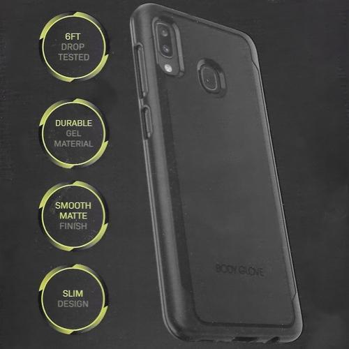 Body Glove Samsung Galaxy A20 Phone Case (Black) - DollarFanatic.com
