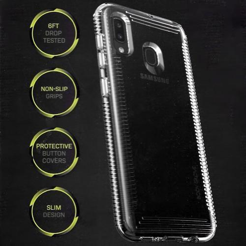 Body Glove Samsung Galaxy A20 Phone Case (Clear) - DollarFanatic.com