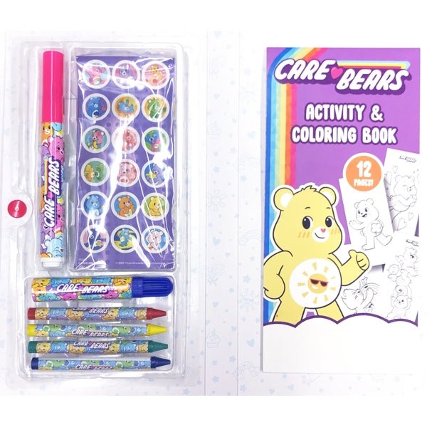 Care Bears Scented Color and Sticker Activity Storage Case (Includes Coloring Pad, Scented Stickers, Crayons, Markers) - DollarFanatic.com